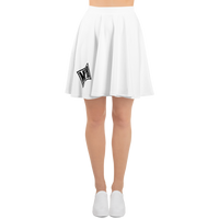 Crest Sk8r Girl Skirt - Wht/Blk