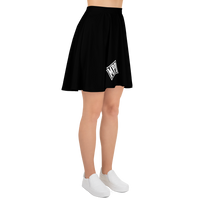 Crest Sk8r Girl Skirt - Blk/Wht
