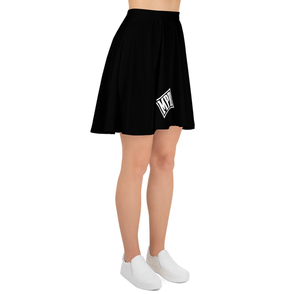 Crest Sk8r Girl Skirt - Blk/Wht