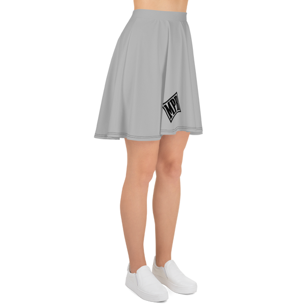 Crest Sk8r Girl Skirt - Blk/Gry