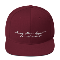 Money Power Respect Entertainment - Handwriting - Snapback