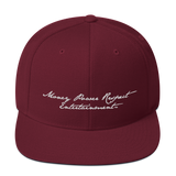 Money Power Respect Entertainment - Handwriting - Snapback