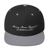Money Power Respect Entertainment - Handwriting - Snapback